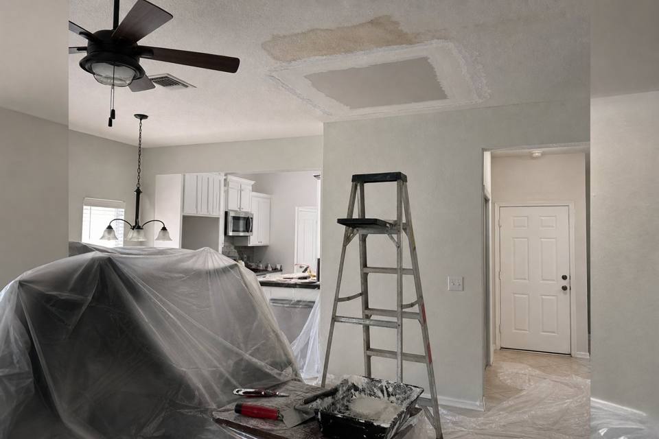 ceiling drywall detail for drywall work in Orlando